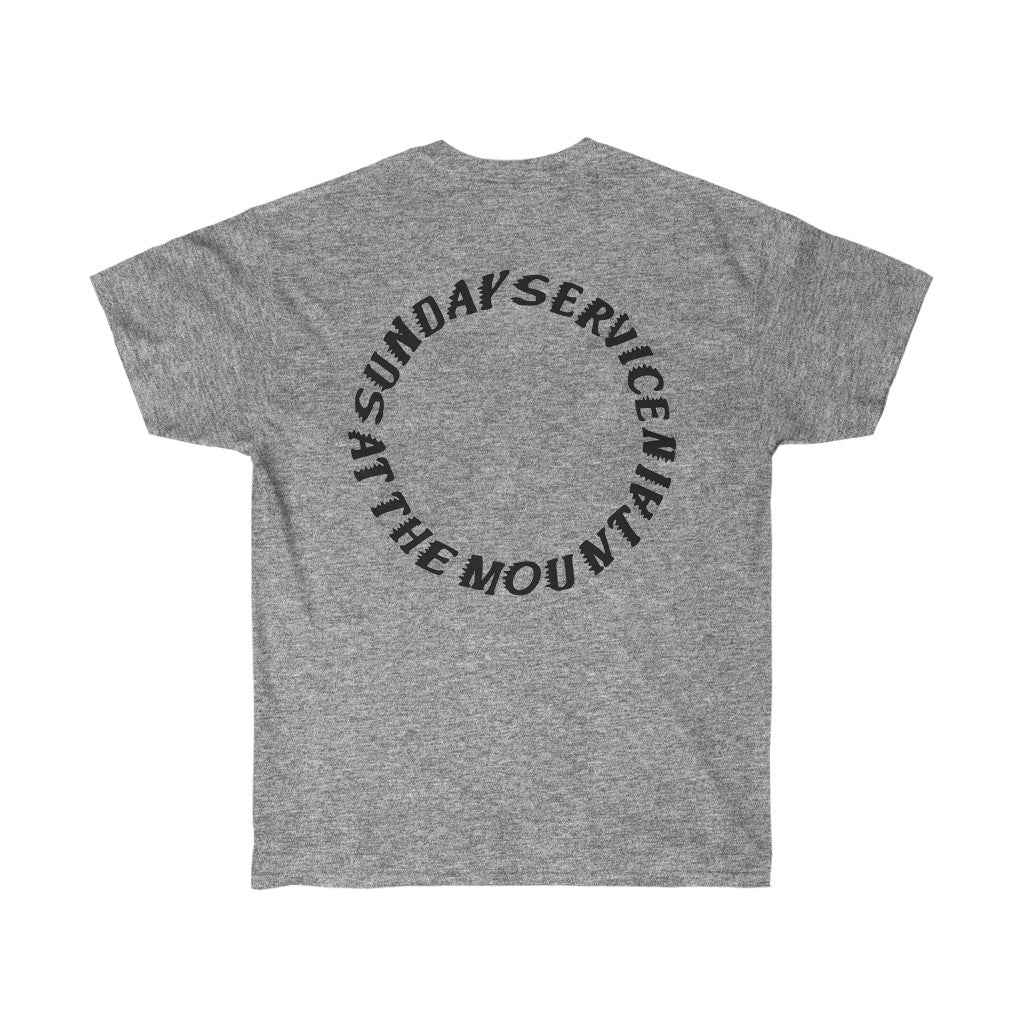 Holy Spirit Sunday Service at the Mountain Unisex Ultra Cotton Tee - Kanye West Coachella inspired-Archethype