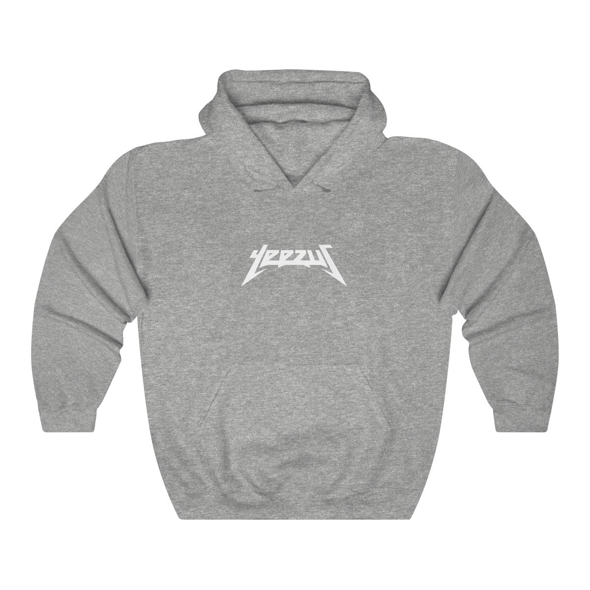 Yeezus Unisex Heavy Blend Hooded Sweatshirt-Sport Grey-S-Archethype