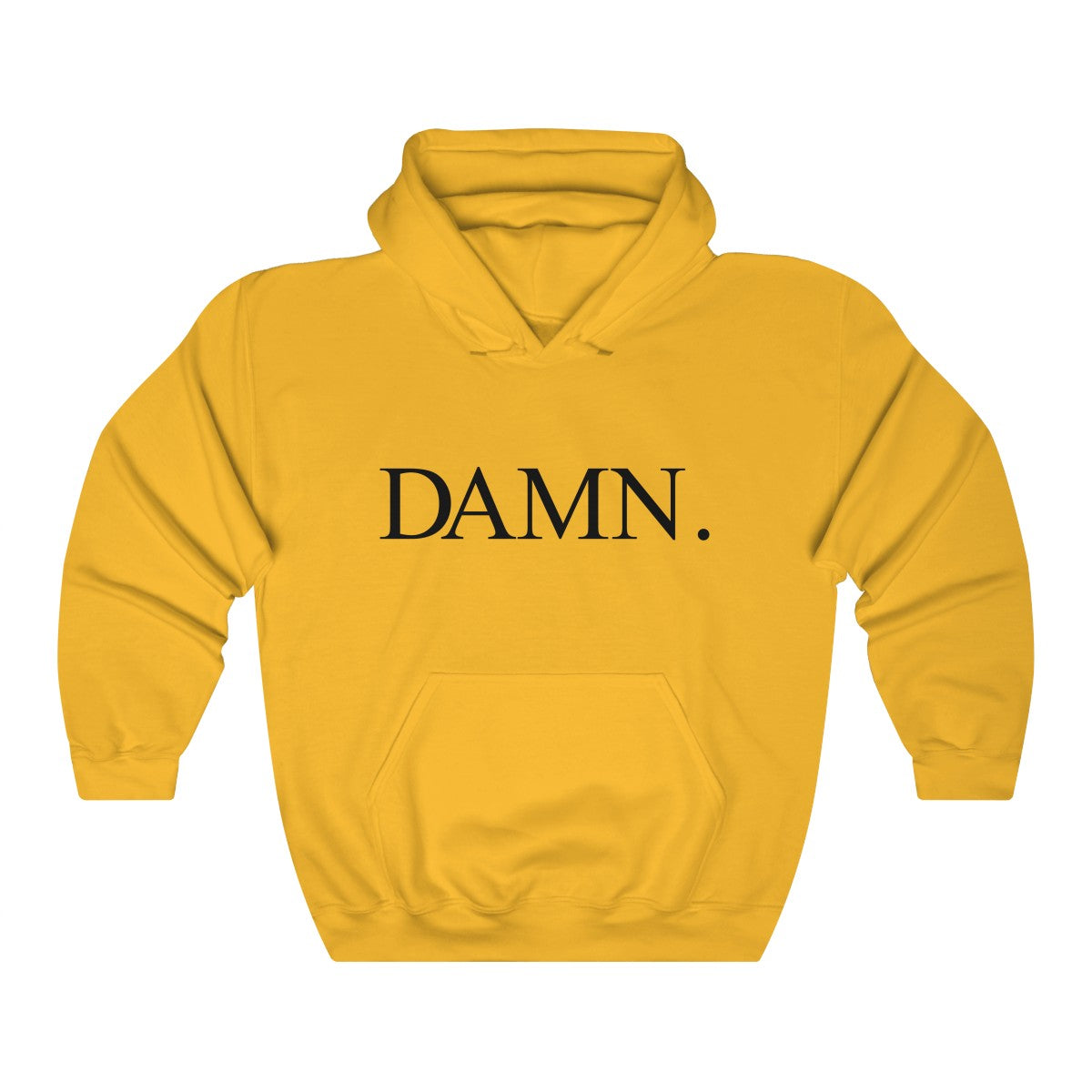Kendrick Lamar DAMN Inspired - Heavy Blend Hoodie-Gold-S-Archethype