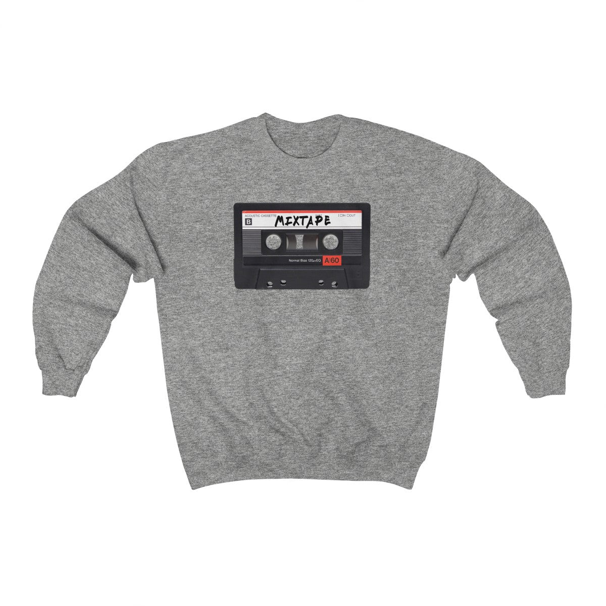 Mixtape Tape Heavy Blend™ Crewneck Sweatshirt-Sport Grey-S-Archethype