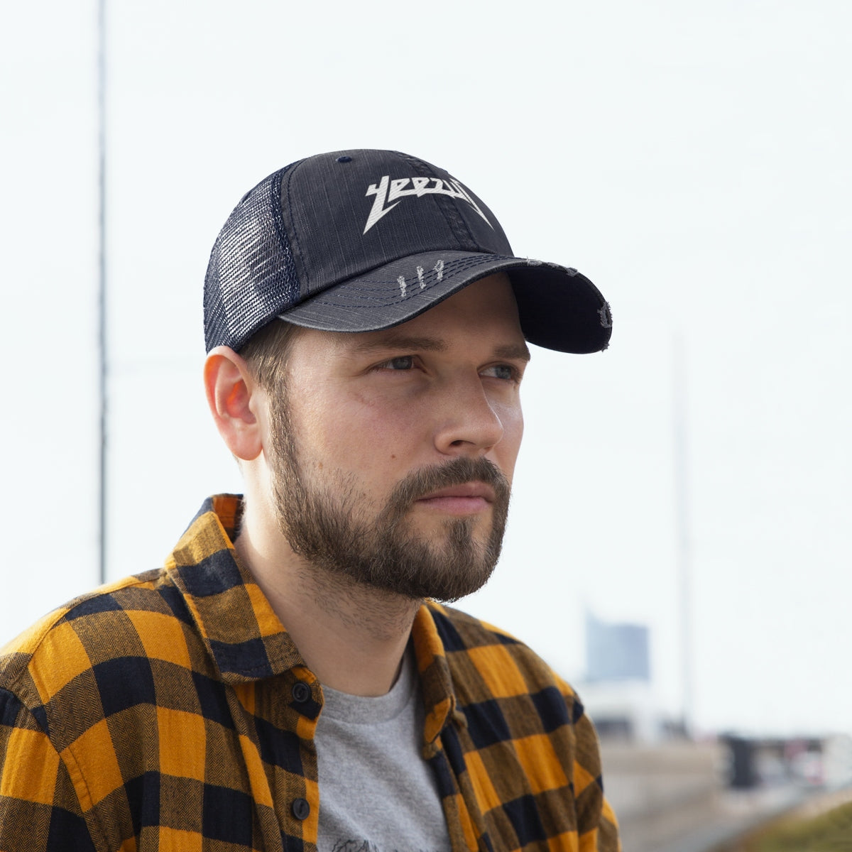 Yeezus Unisex Trucker Hat-Archethype