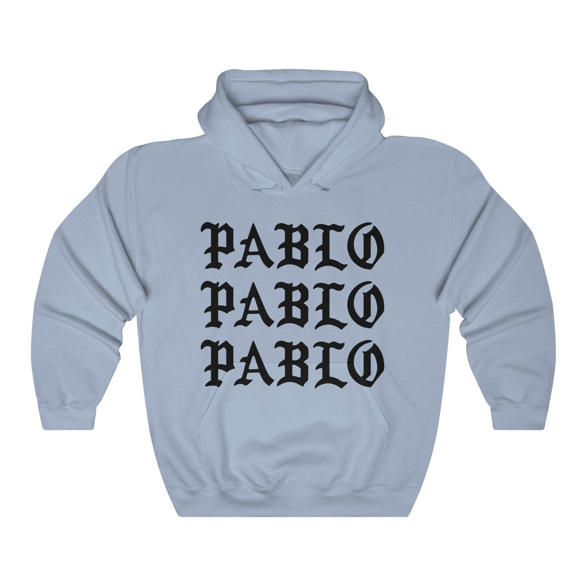 Pablo Heavy Blend™ Kanye West hoodie-Light Blue-S-Archethype
