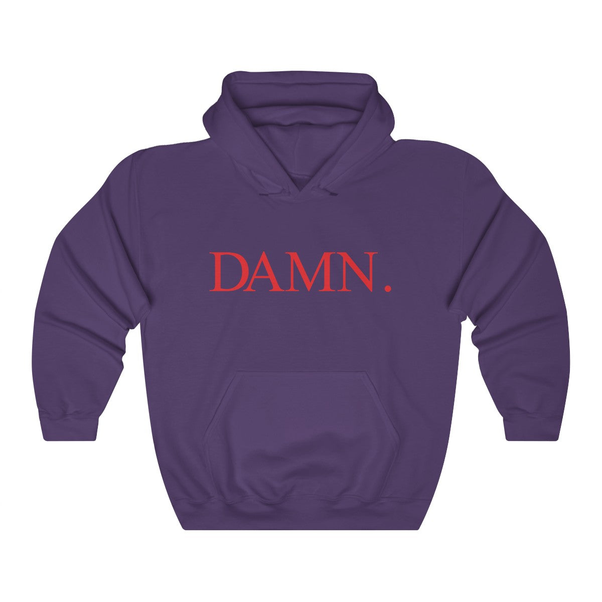 Kendrick Lamar DAMN Inspired - Heavy Blend Hoodie-Purple-S-Archethype