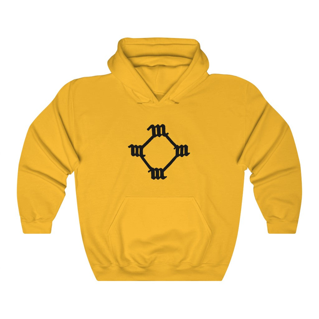 Four M Kanye West Tattoo Hoodie-S-Gold-Archethype
