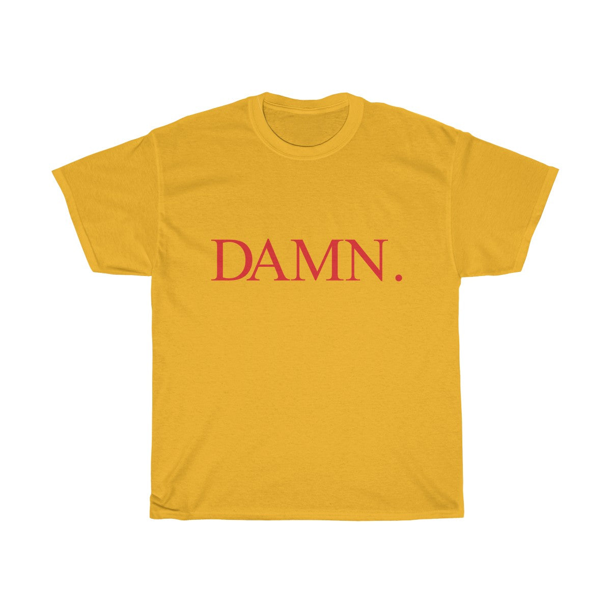 Kendrick Lamar DAMN Inspired - T-Shirt-Gold-S-Archethype
