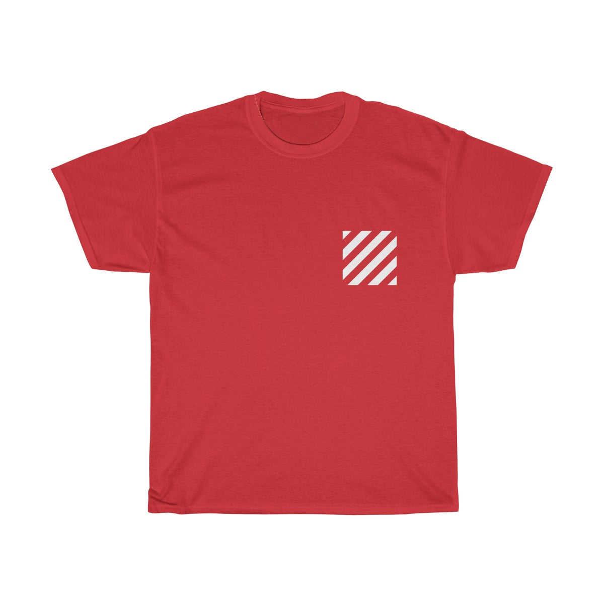 Dope Off-White Virgil Abloh c/o Inspired Tee-Red-S-Archethype