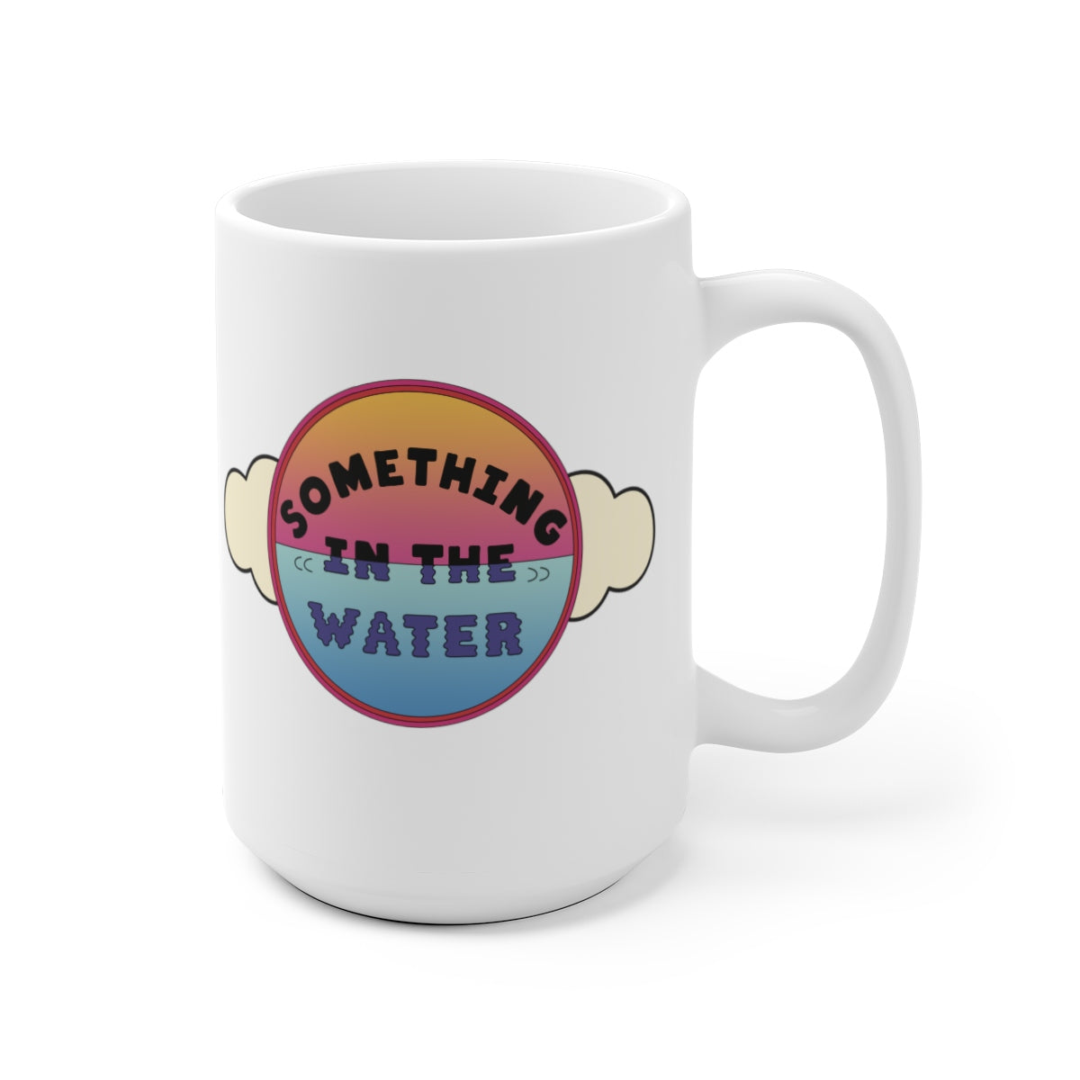 Something in the water Coffee Mug - Pharrell Williams festival merch inspired-Archethype