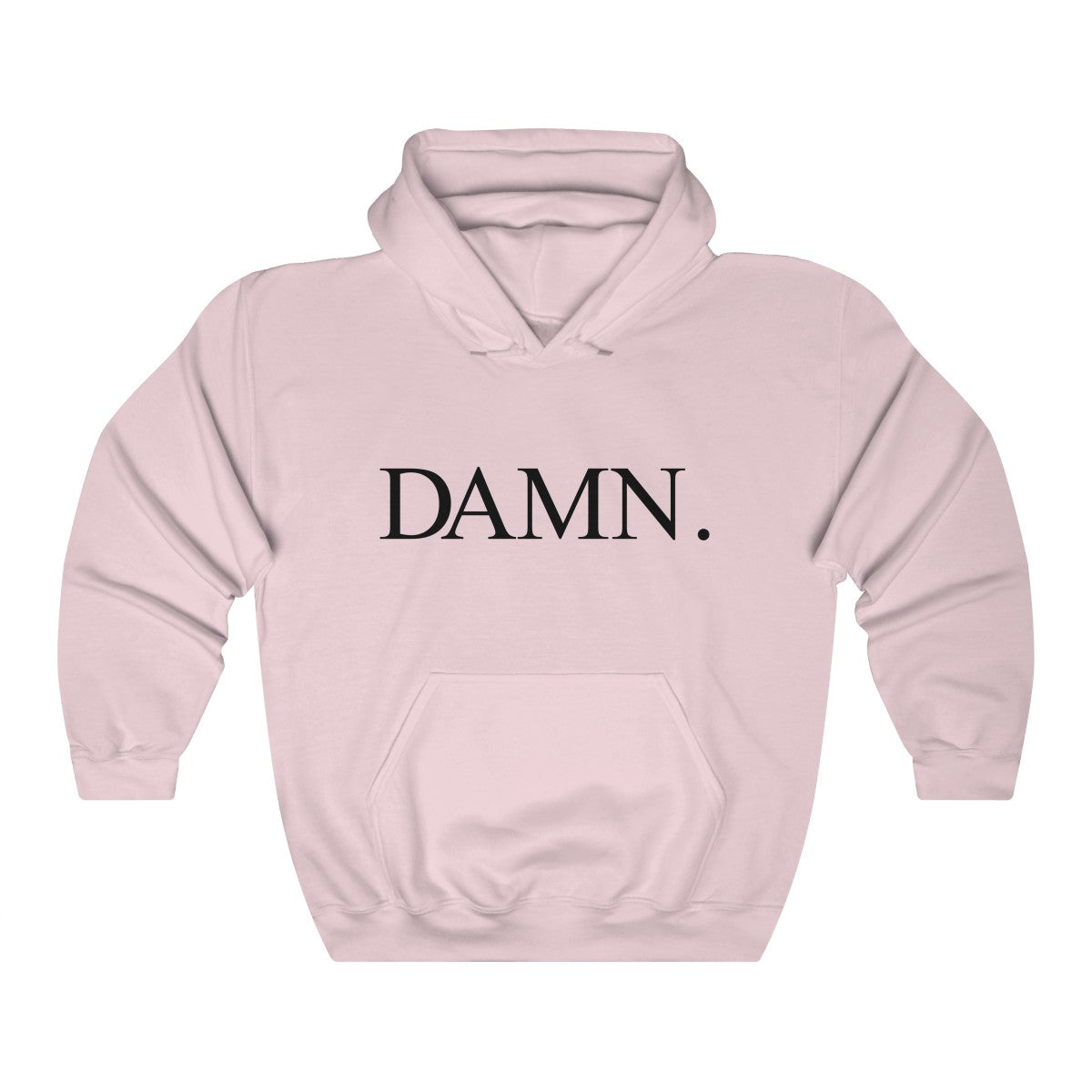 Kendrick Lamar DAMN Inspired - Heavy Blend Hoodie-Light Pink-S-Archethype