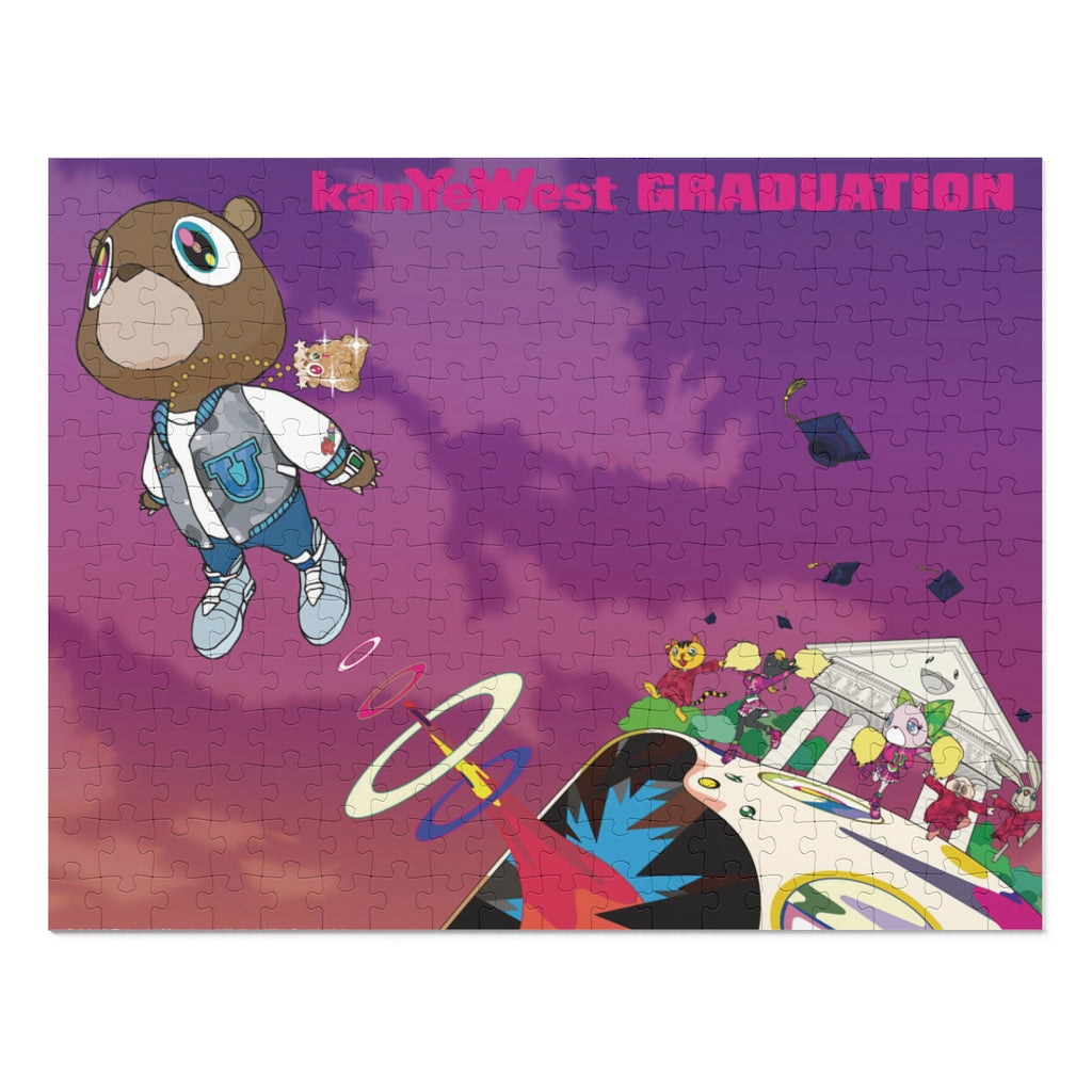 Kanye West Graduation Inspired 252 Piece Puzzle-14" x 11"-Archethype