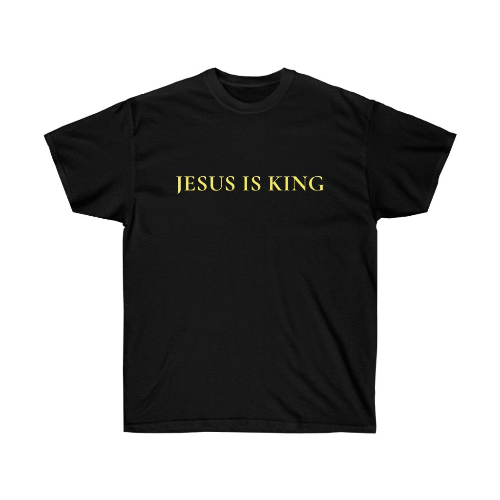 Jesus is King T-Shirt - Kanye West Sunday Service Religious Merch-L-Black-Archethype