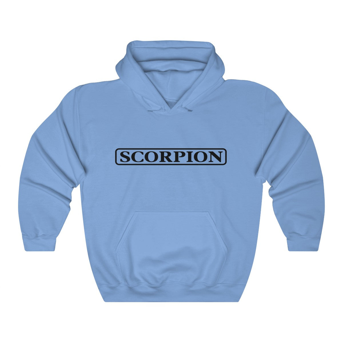 Scorpion Drizzy Drake Scary Hours Merch Inspired Heavy Blend™ Hoodie-Carolina Blue-S-Archethype