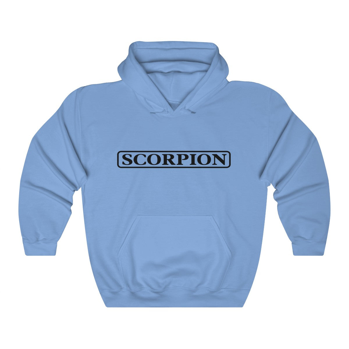 Scorpion Drizzy Drake Scary Hours Merch Inspired Heavy Blend™ Hoodie-Carolina Blue-S-Archethype