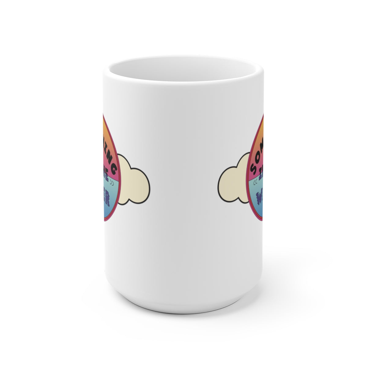 Something in the water Coffee Mug - Pharrell Williams festival merch inspired-Archethype