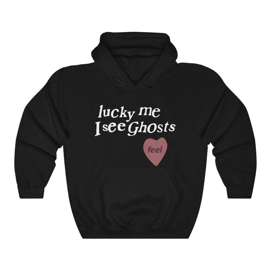 Kids See Ghosts Hoodie - Lucky Me I See Ghosts-S-Black-Archethype