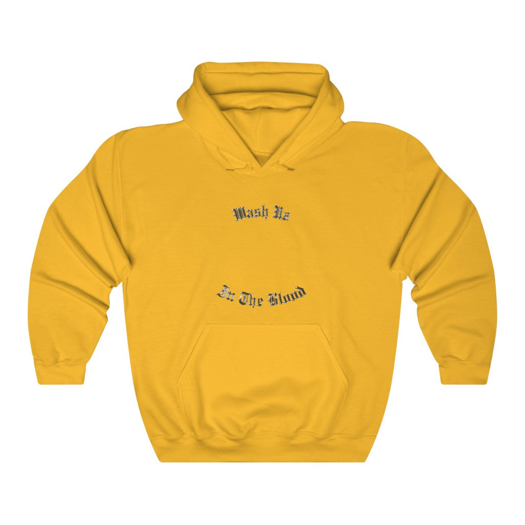 Wash Us In The Blood Hoodie-S-Gold-Archethype