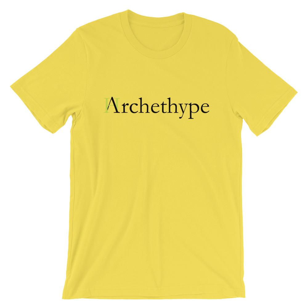 Archethype Unisex tee-Yellow-S-Archethype