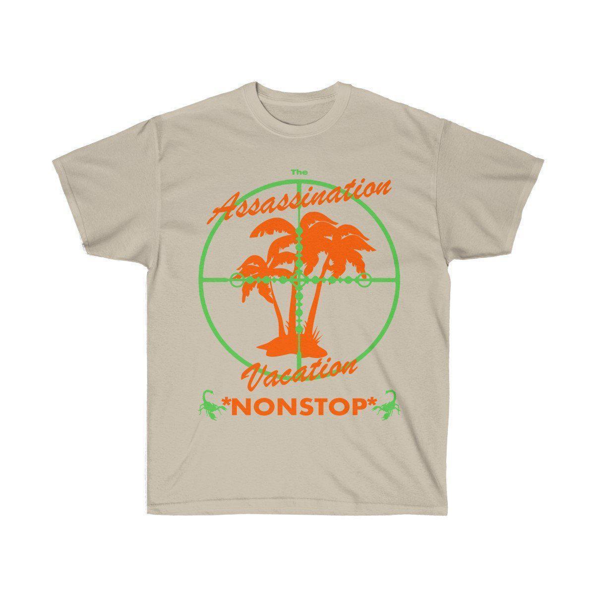 Assassination Vacation Tour Drake merch inspired - Unisex Ultra Cotton Tee-Sand-S-Archethype