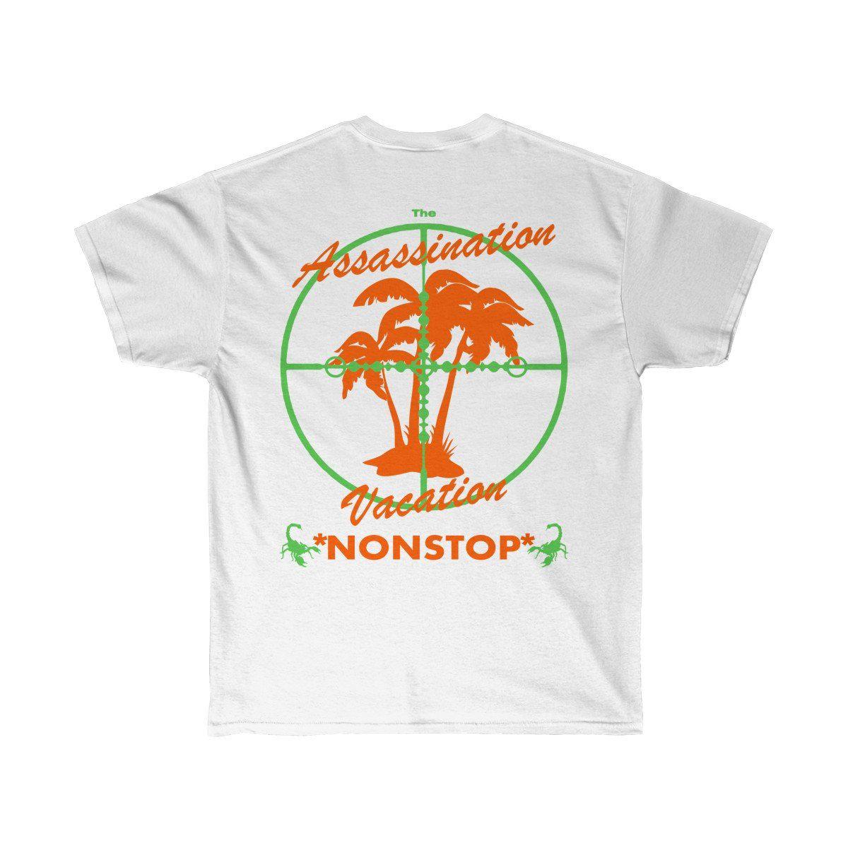 Assassination Vacation Tour Drake merch inspired - Unisex Ultra Cotton Tee-White-S-Archethype