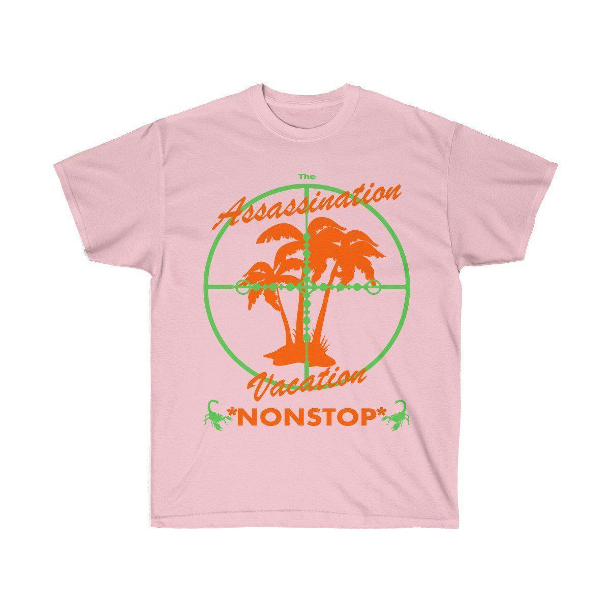Assassination Vacation Tour Drake merch inspired - Unisex Ultra Cotton Tee-Light Pink-S-Archethype