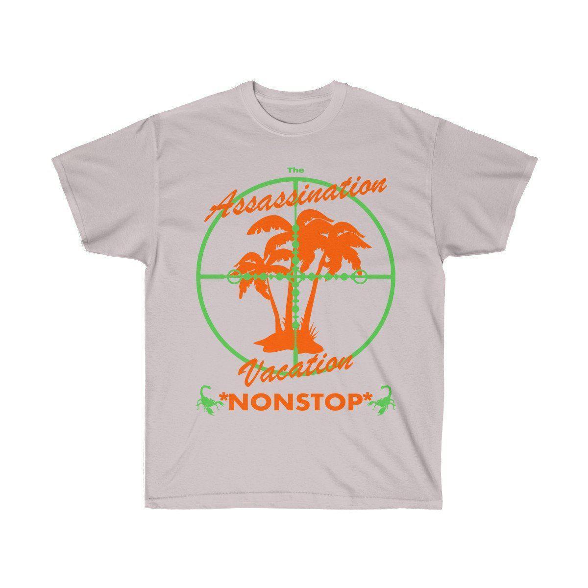 Assassination Vacation Tour Drake merch inspired - Unisex Ultra Cotton Tee-Ice Grey-S-Archethype