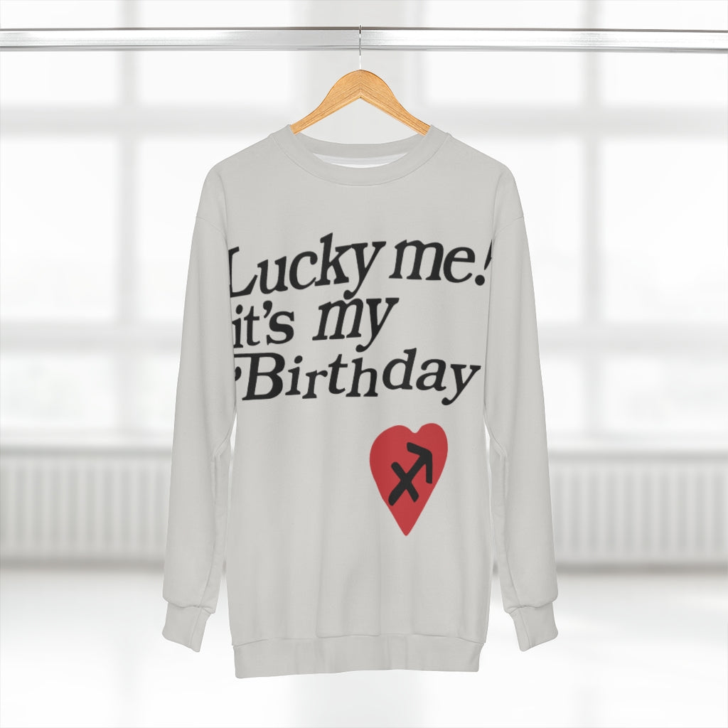 Lucky me! It's my Birthday Kids See Ghosts Crewneck-Archethype