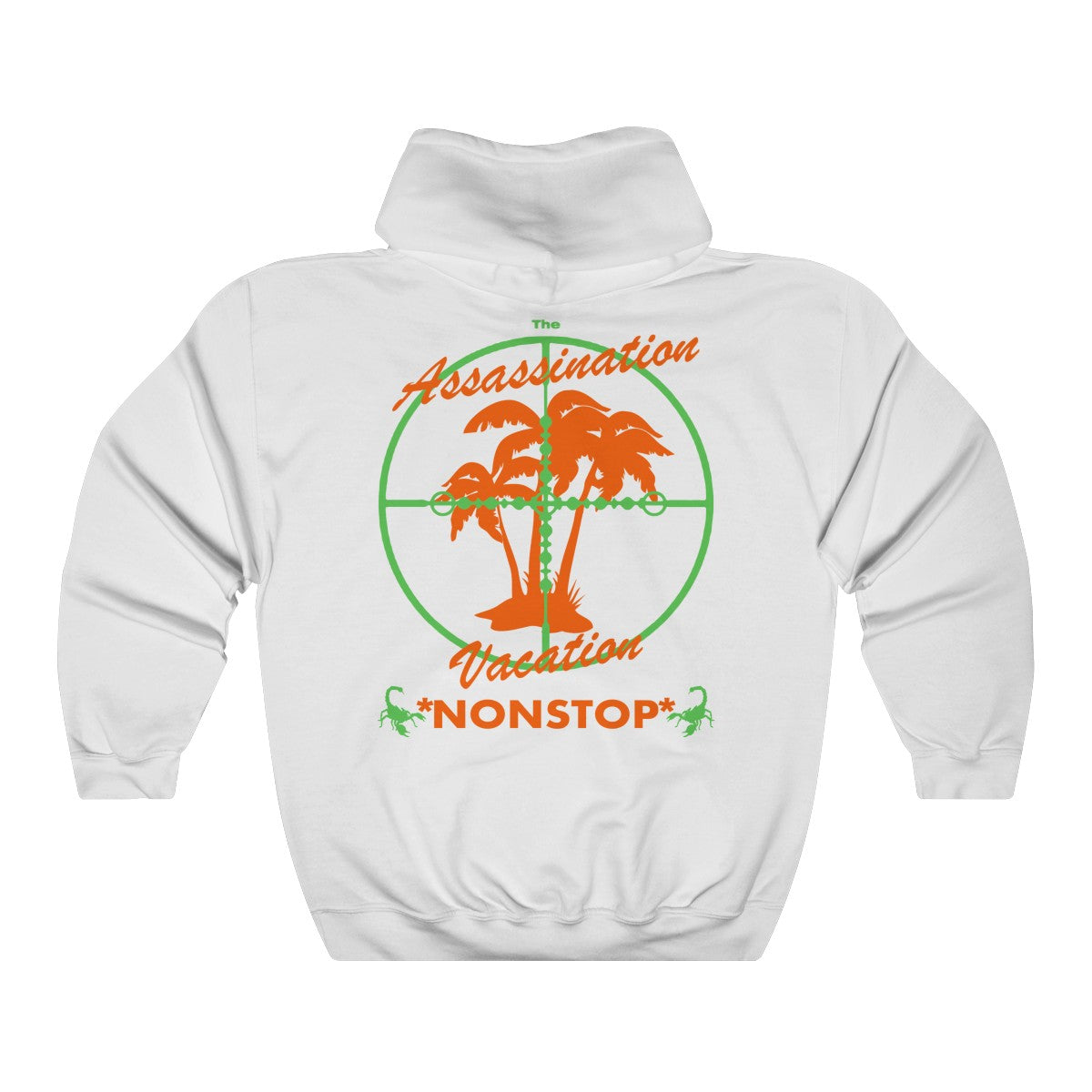 Assassination Vacation Tour Drake merch inspired - Unisex Heavy Blend™ Hooded Sweatshirt-White-S-Archethype
