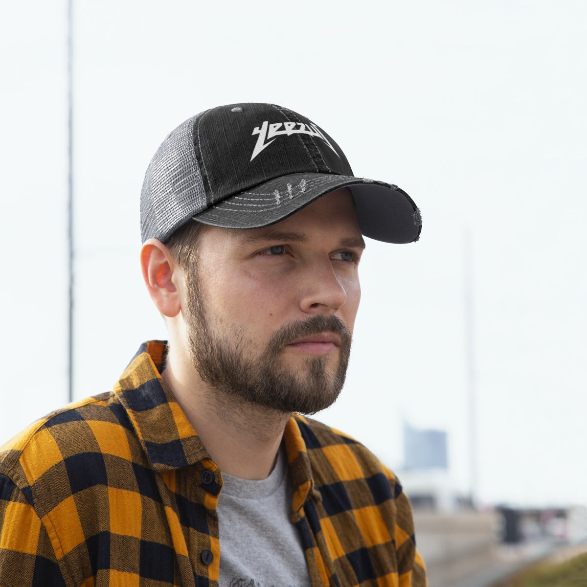 Yeezus Unisex Trucker Hat-Archethype
