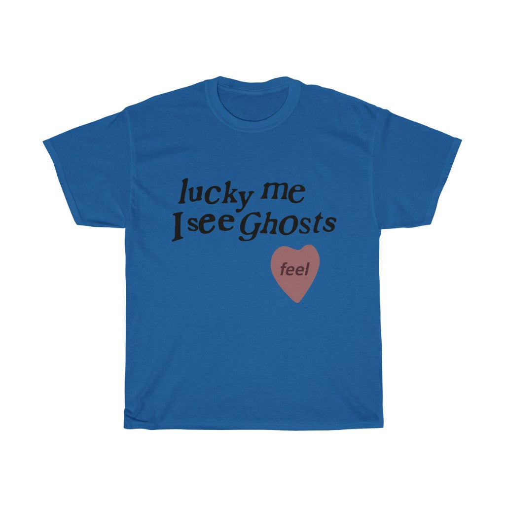Kids See Ghosts T shirt, Lucky Me I See Ghosts - Kanye West / Kid Cudi Merch Inspired-Royal-S-Archethype