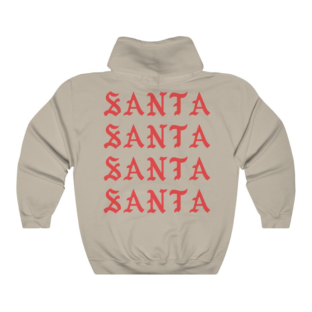 I Feel Like Santa Heavy Blend Hoodie Christmas Merch-Archethype
