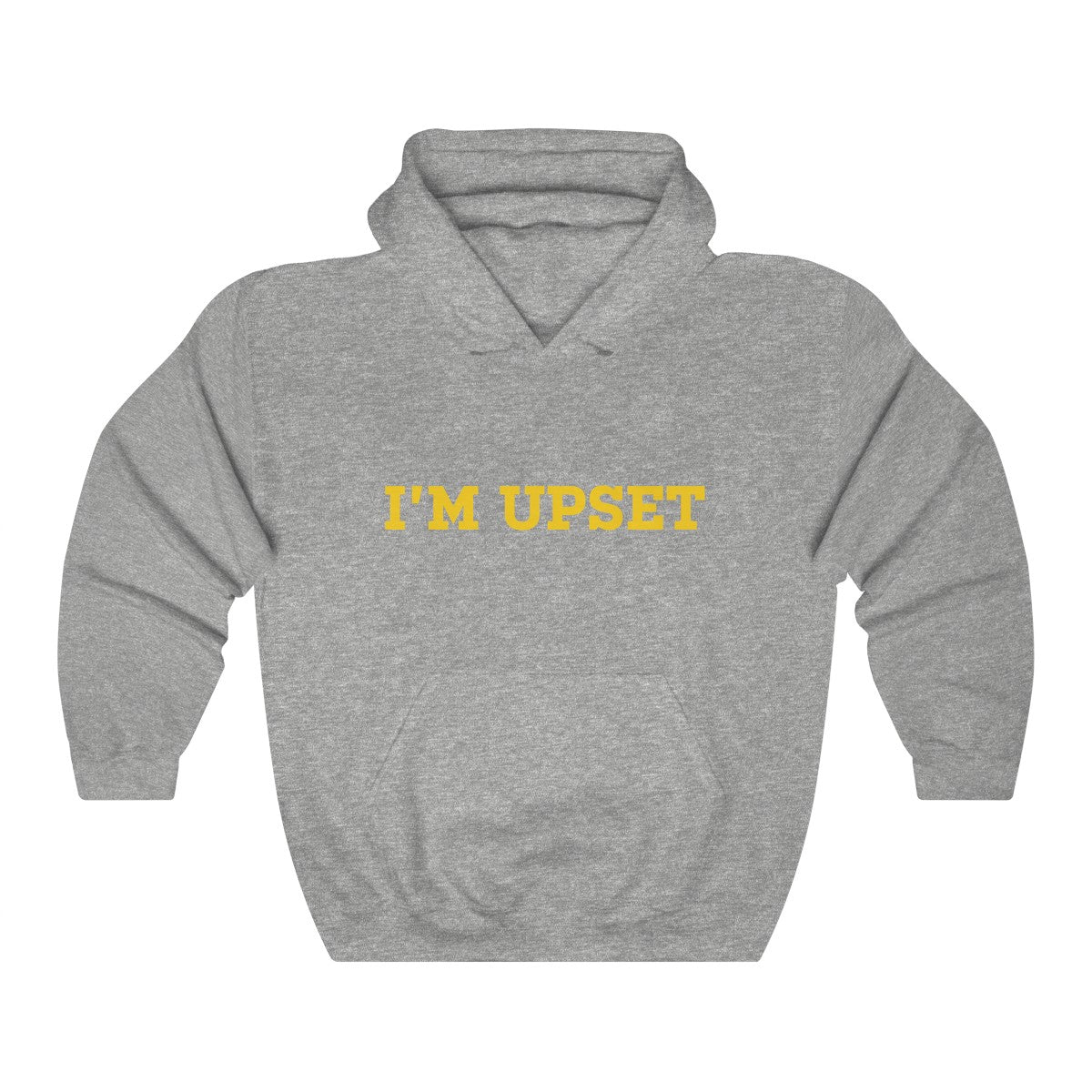 I'm Upset Drizzy Drake Scorpion Inspired Heavy Blend™ Hoodie-Sport Grey-S-Archethype