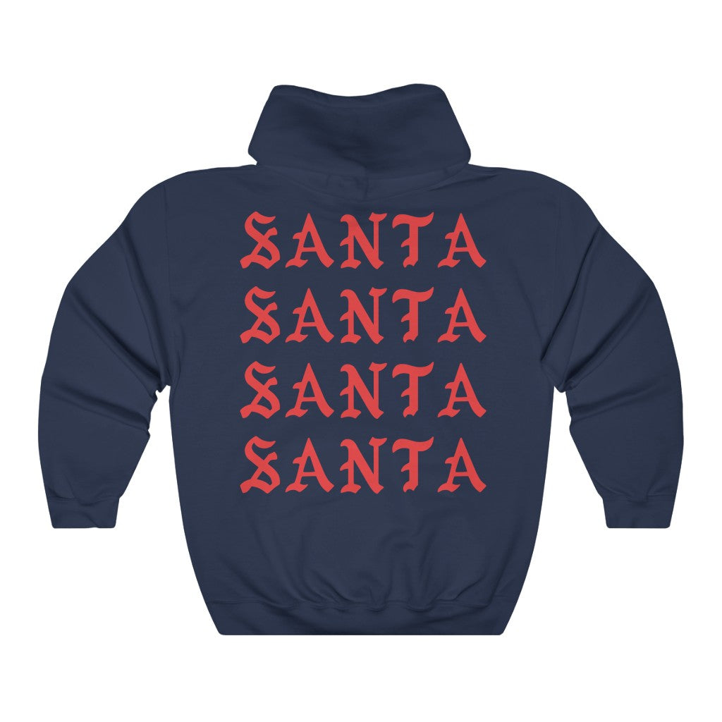 I Feel Like Santa Heavy Blend Hoodie Christmas Merch-Archethype