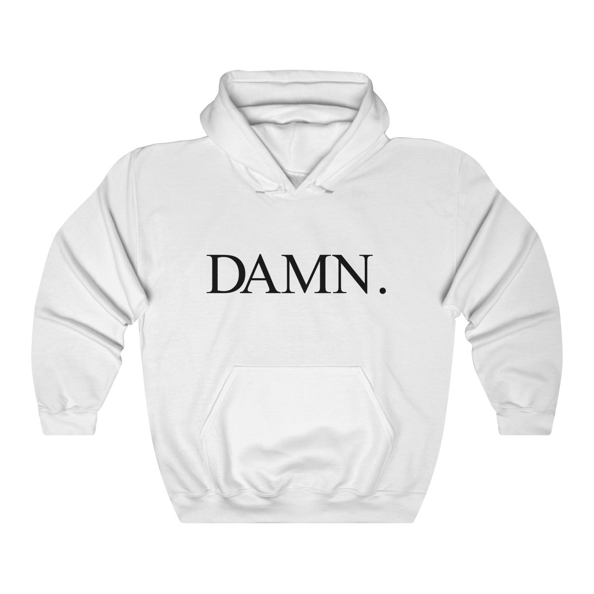 Kendrick Lamar DAMN Inspired - Heavy Blend Hoodie-White-L-Archethype