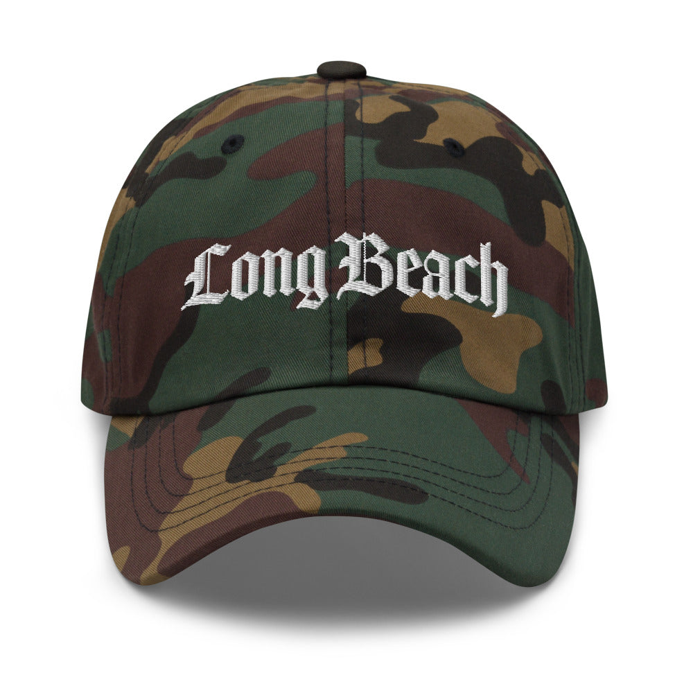 Long Beach West Side Gangsta Dad hat-Green Camo-Archethype