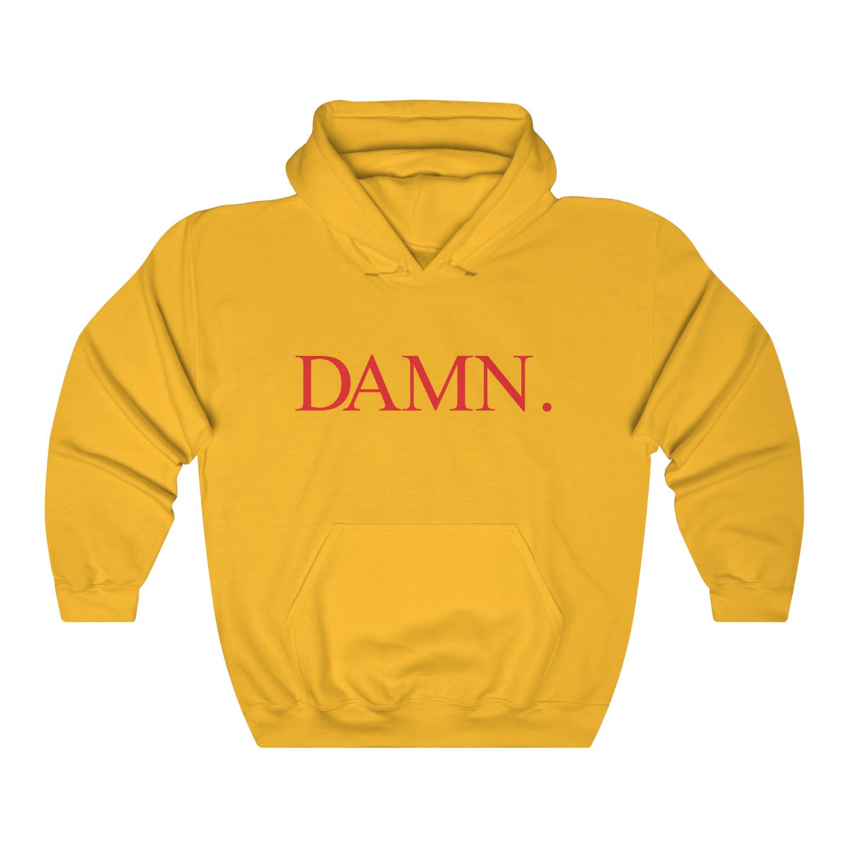 Kendrick Lamar DAMN Inspired - Heavy Blend Hoodie-Gold-S-Archethype