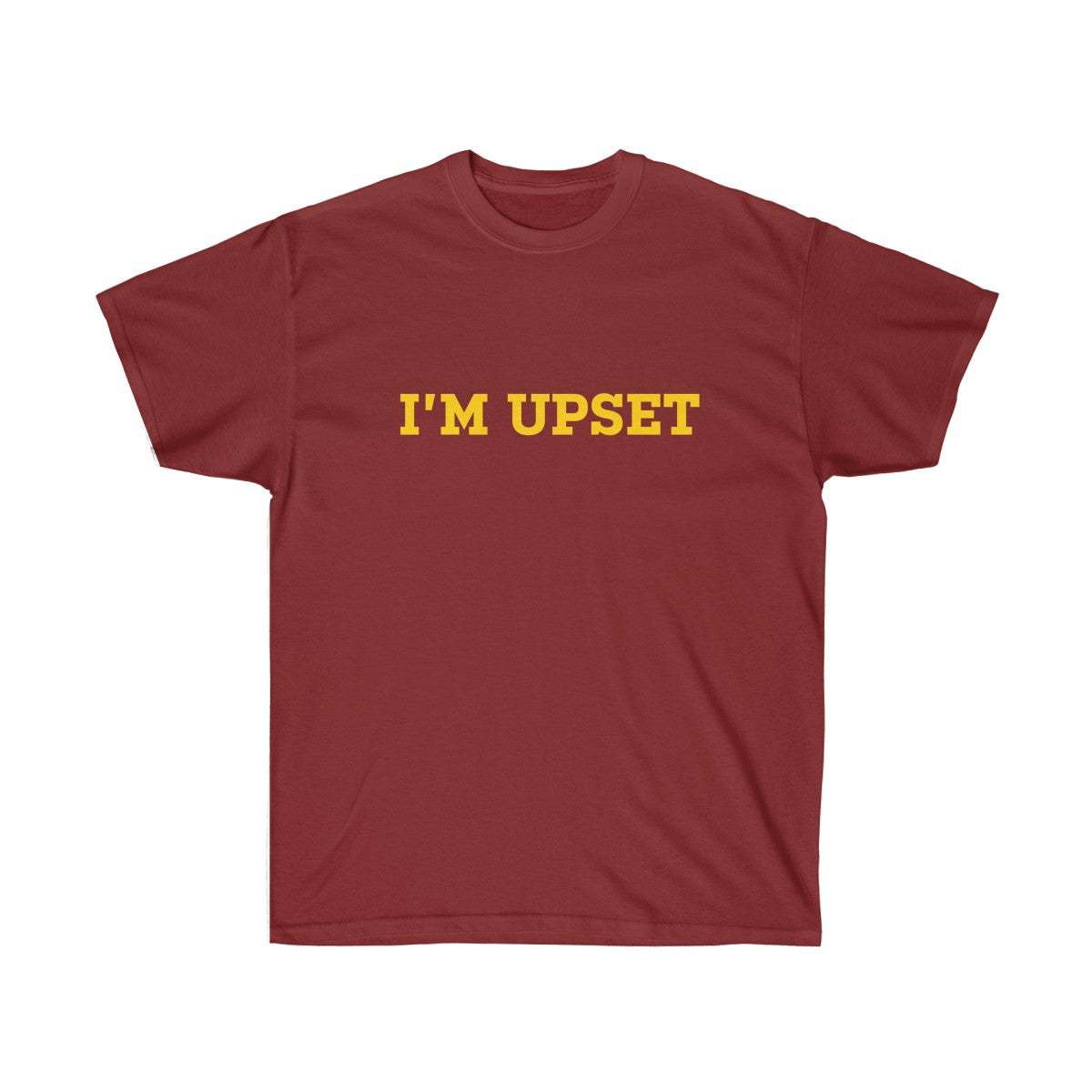 I'm Upset Tee - Drizzy Drake Scorpion inspired-Cardinal Red-S-Archethype