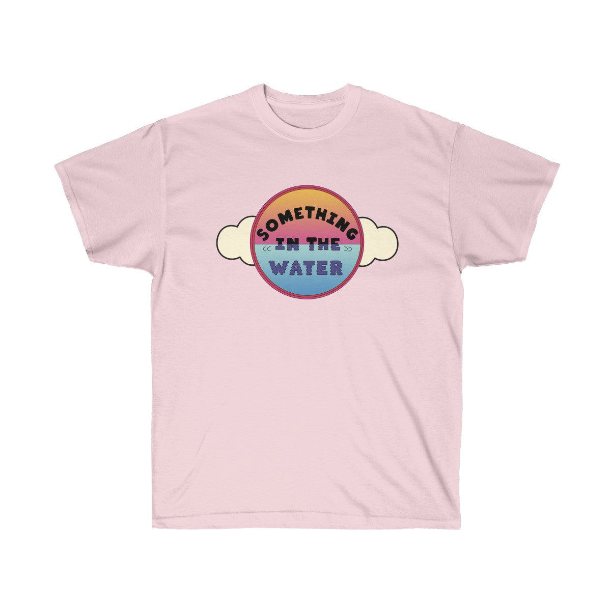 Something in the water Unisex Ultra Cotton Tee - Pharrell Williams festival inspired-Light Pink-S-Archethype