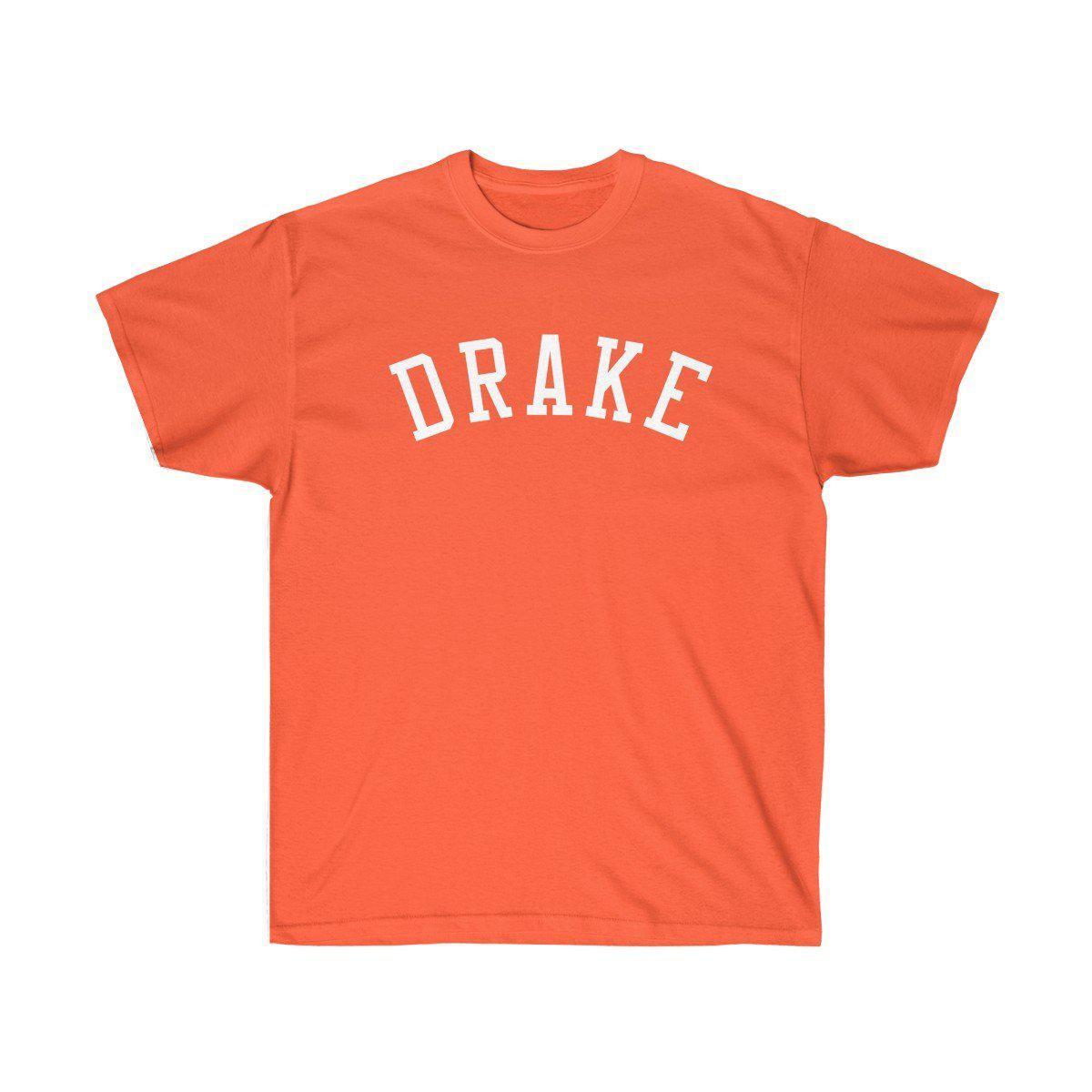 Drake Name Tee-Orange-S-Archethype