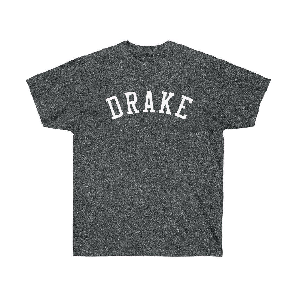 Drake Name Tee-Dark Heather-S-Archethype