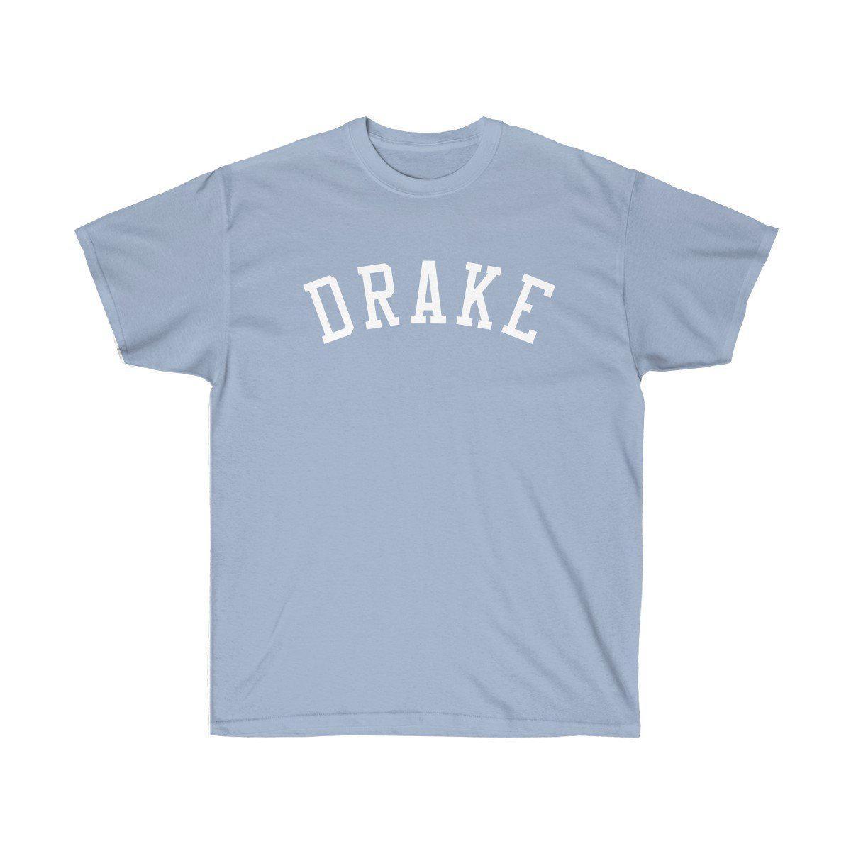 Drake Name Tee-Light Blue-S-Archethype