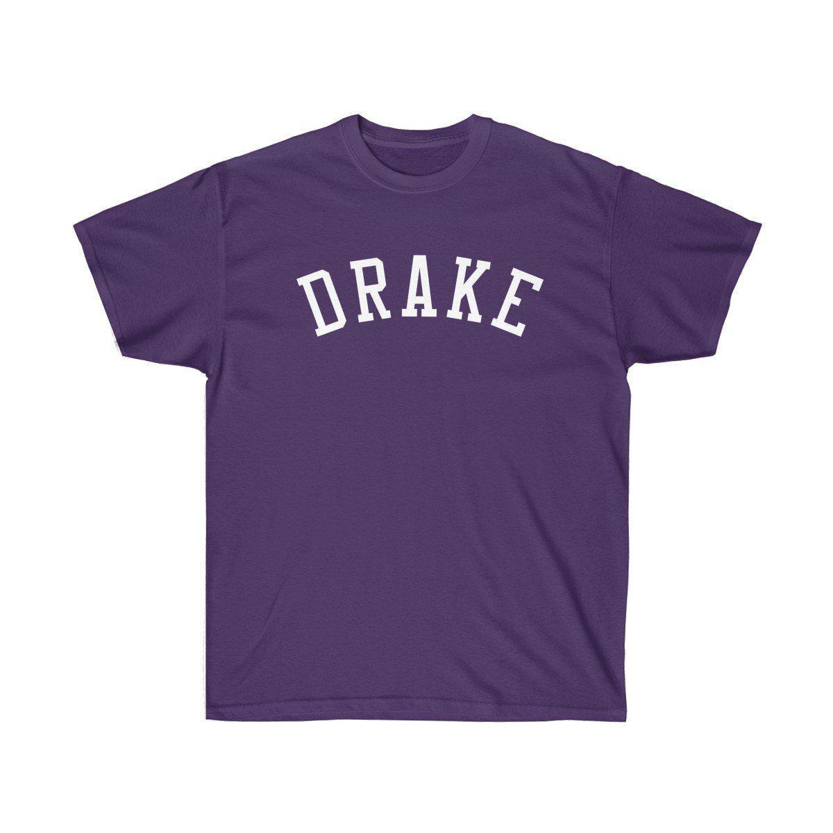 Drake Name Tee-Purple-S-Archethype