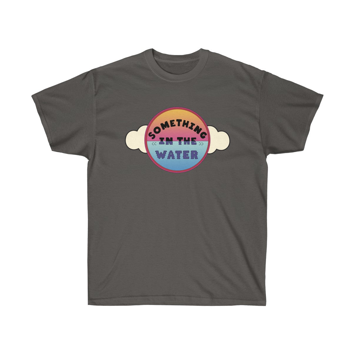 Something in the water Unisex Ultra Cotton Tee - Pharrell Williams festival inspired-Charcoal-S-Archethype