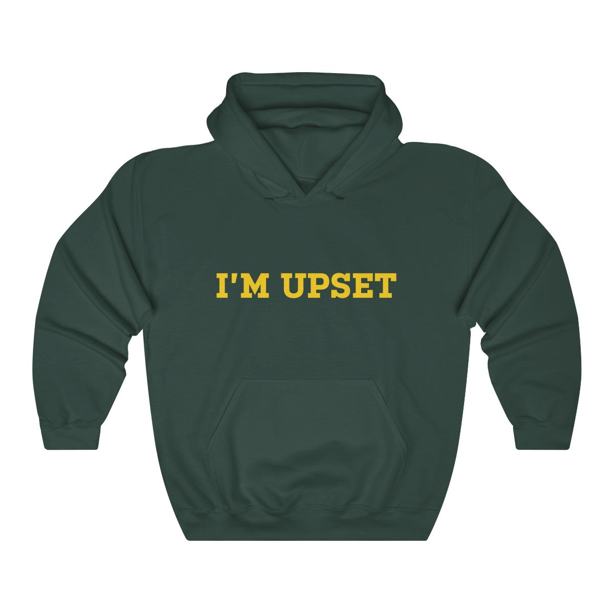 I'm Upset Drizzy Drake Scorpion Inspired Heavy Blend™ Hoodie-Forest Green-S-Archethype