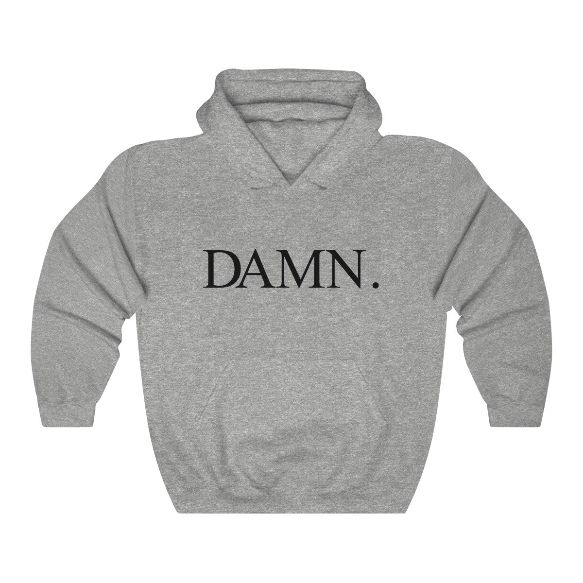 Kendrick Lamar DAMN Inspired - Heavy Blend Hoodie-Sport Grey-S-Archethype