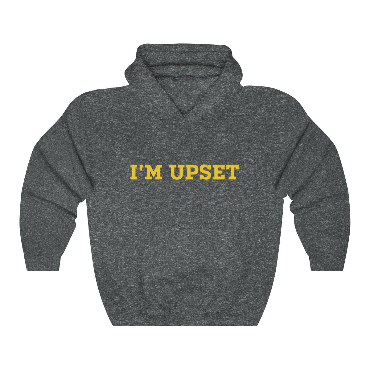 I'm Upset Drizzy Drake Scorpion Inspired Heavy Blend™ Hoodie-Dark Heather-S-Archethype