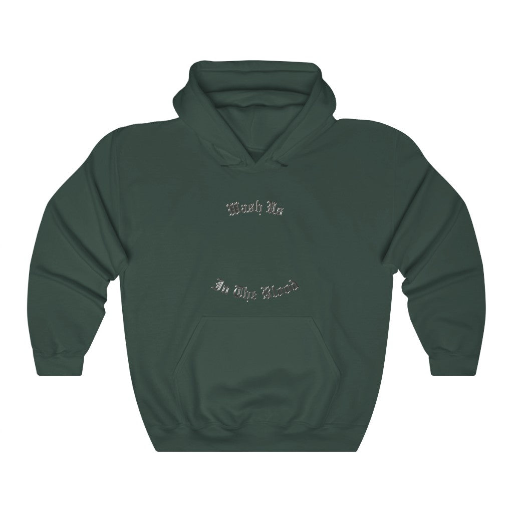 Wash Us In The Blood Hoodie-S-Forest Green-Archethype
