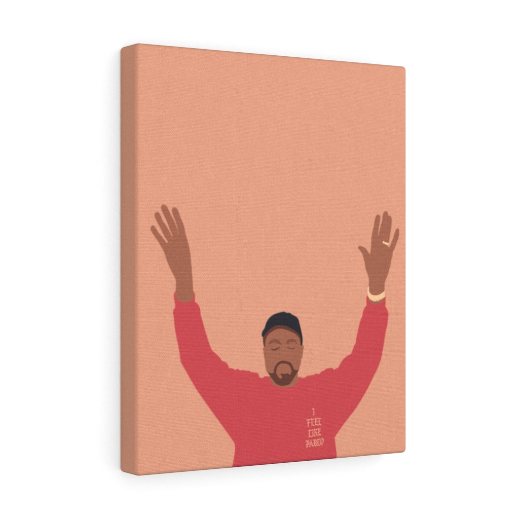 Kanye West I Feel Like Pablo Canvas Gallery Wraps - The Life of Pablo TLOP tour merch inspired-11″ × 14″-Premium Gallery Wraps (1.25″)-Archethype