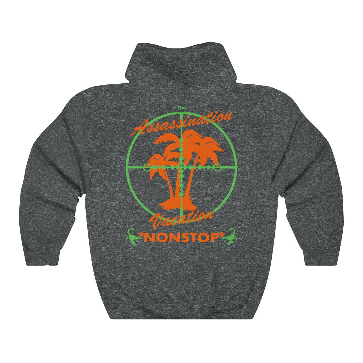 Assassination Vacation Tour Drake merch inspired - Unisex Heavy Blend™ Hooded Sweatshirt-Dark Heather-S-Archethype