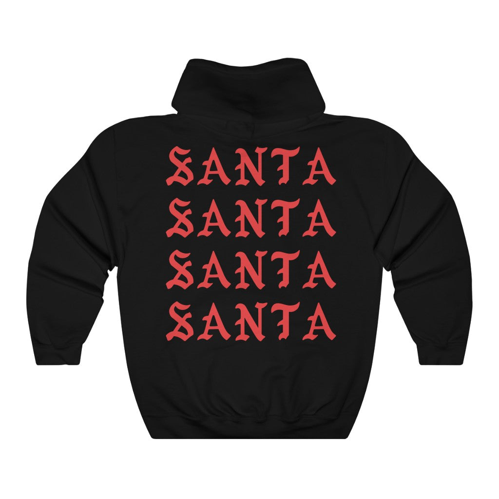 I Feel Like Santa Heavy Blend Hoodie Christmas Merch-Archethype