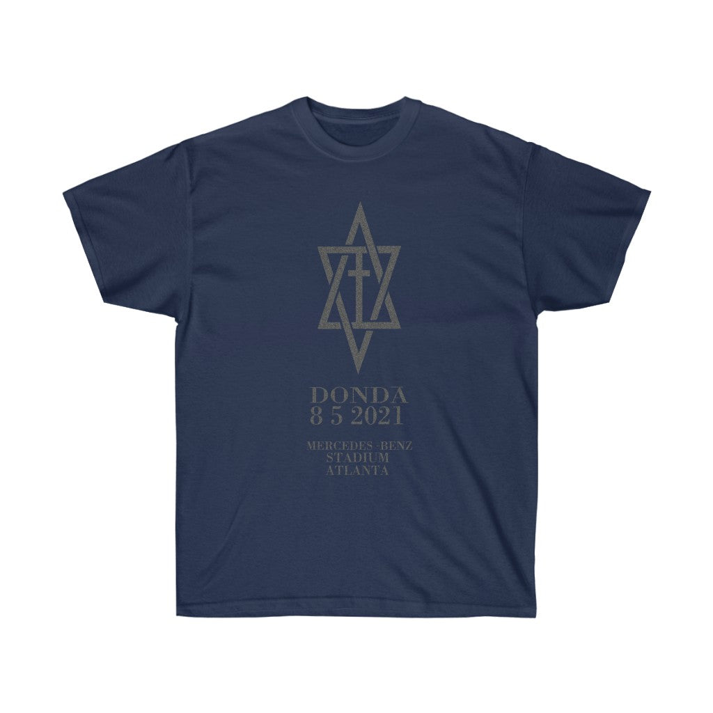 Donda Merch Kanye West Album inspired T-Shirt-L-Navy-Archethype