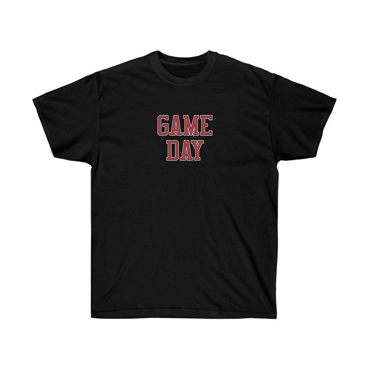 Game Day Tee - Sports T-shirt for Football, Basket, Soccer games-Black-L-Archethype